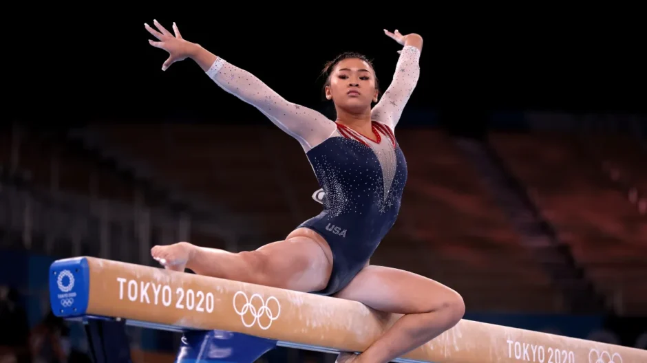 Sunisa Lee's Beam Routine